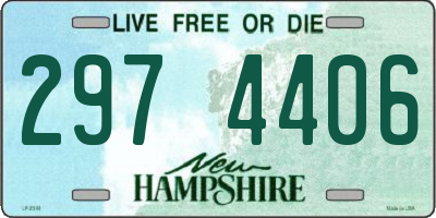 NH license plate 2974406