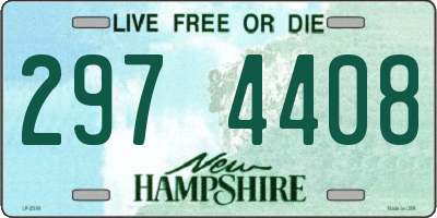 NH license plate 2974408