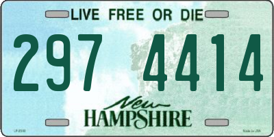 NH license plate 2974414