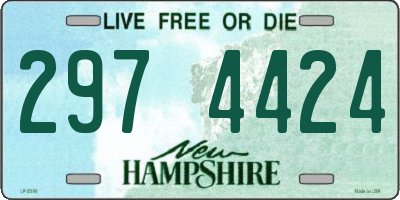 NH license plate 2974424