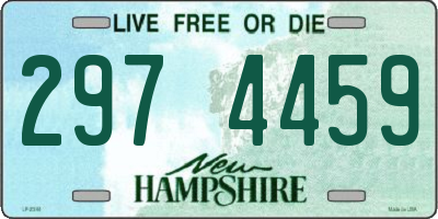 NH license plate 2974459