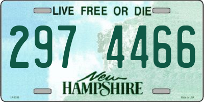NH license plate 2974466