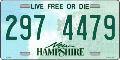 NH license plate 2974479
