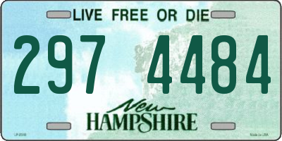 NH license plate 2974484