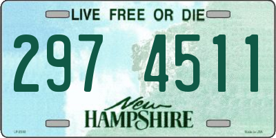 NH license plate 2974511