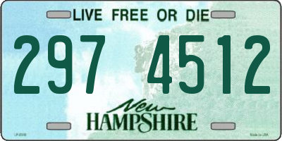 NH license plate 2974512