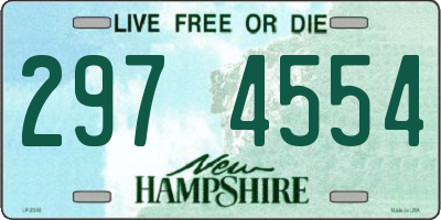 NH license plate 2974554