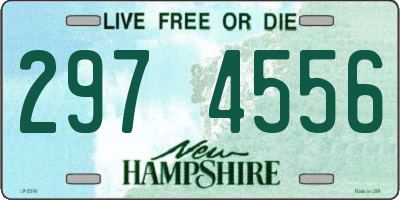 NH license plate 2974556