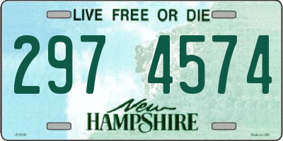 NH license plate 2974574