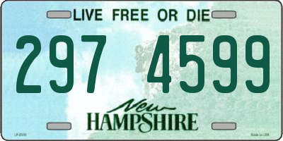 NH license plate 2974599