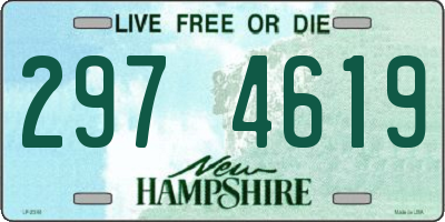 NH license plate 2974619