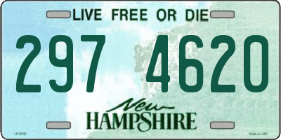 NH license plate 2974620