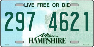 NH license plate 2974621