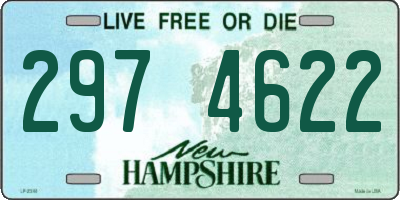 NH license plate 2974622