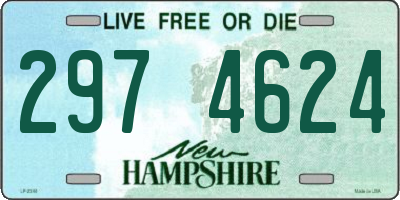 NH license plate 2974624