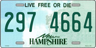 NH license plate 2974664