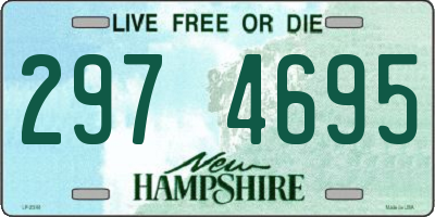 NH license plate 2974695