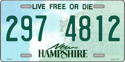 NH license plate 2974812