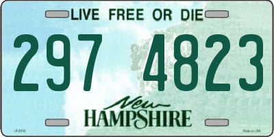 NH license plate 2974823