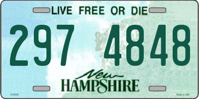 NH license plate 2974848