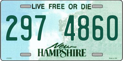 NH license plate 2974860