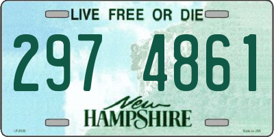 NH license plate 2974861