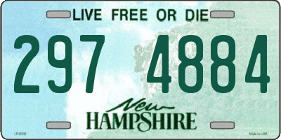 NH license plate 2974884