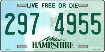 NH license plate 2974955
