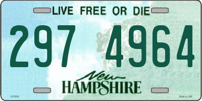 NH license plate 2974964