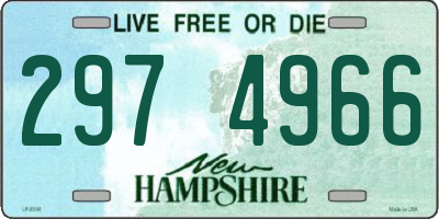 NH license plate 2974966