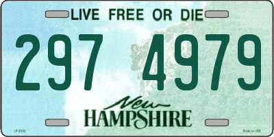 NH license plate 2974979