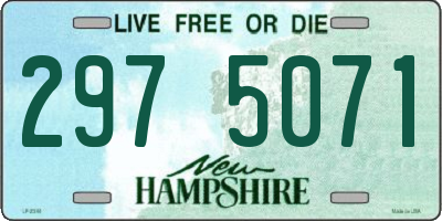NH license plate 2975071