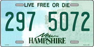 NH license plate 2975072