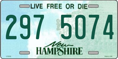 NH license plate 2975074
