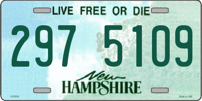 NH license plate 2975109