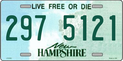NH license plate 2975121