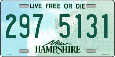 NH license plate 2975131