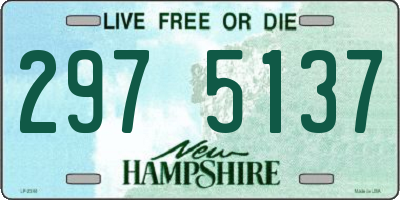 NH license plate 2975137