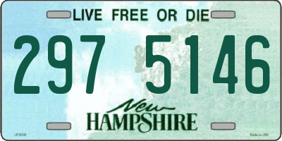 NH license plate 2975146