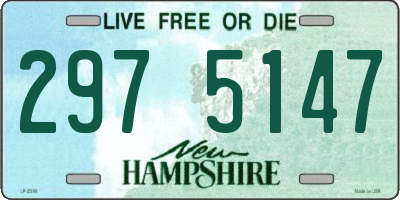 NH license plate 2975147