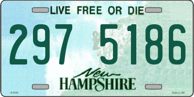 NH license plate 2975186