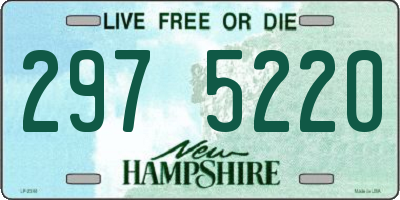 NH license plate 2975220