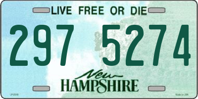 NH license plate 2975274