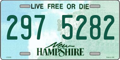 NH license plate 2975282