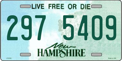 NH license plate 2975409