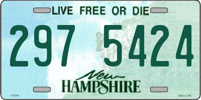 NH license plate 2975424