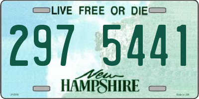 NH license plate 2975441