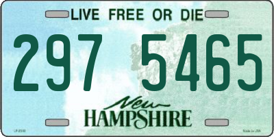 NH license plate 2975465