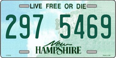 NH license plate 2975469