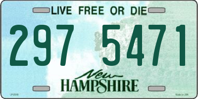 NH license plate 2975471
